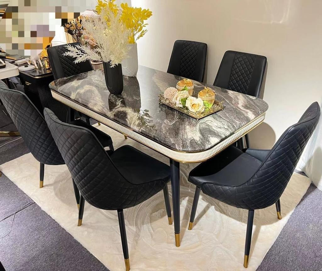 Table a manger marbre