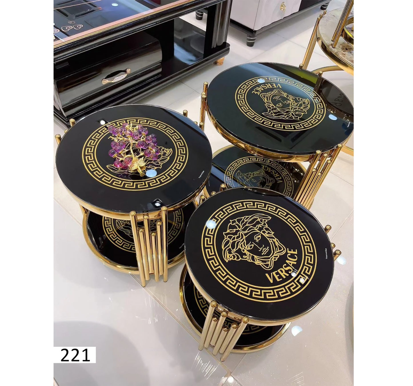 Table basse luxe