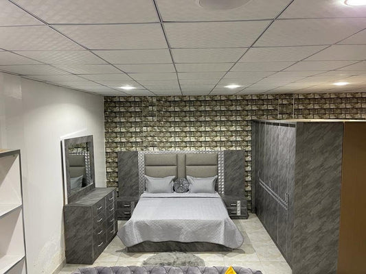Chambre a Coucher gris