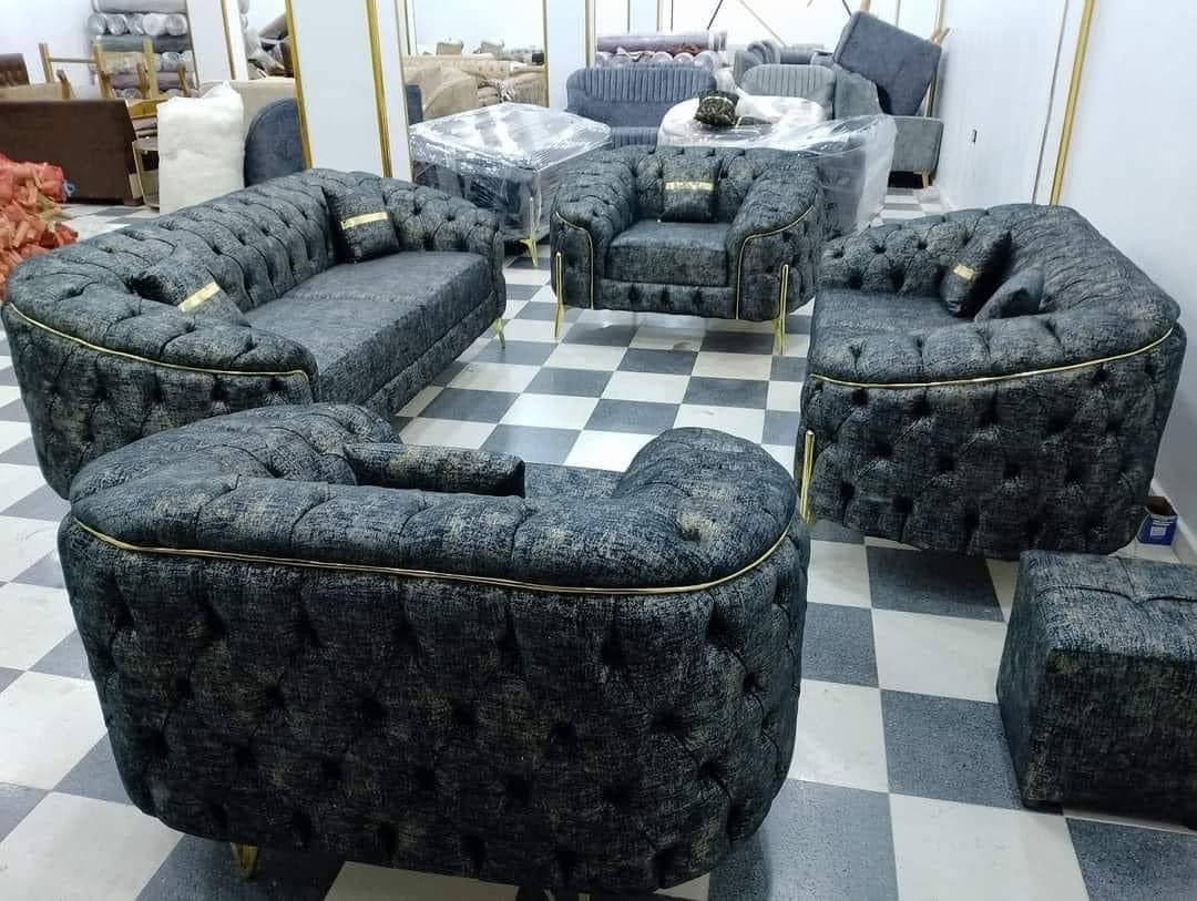 Salon Royal 8 Places – Élégance & Confort Haut de Gamme
