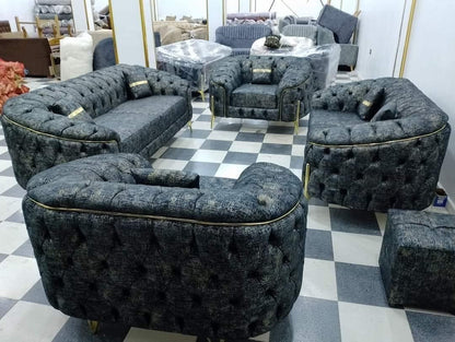 Salon Royal 8 Places – Élégance & Confort Haut de Gamme