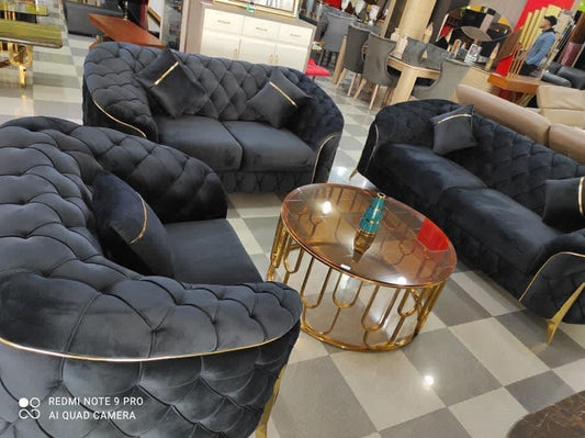 Salon Royal 8 Places – Élégance & Confort Haut de Gamme