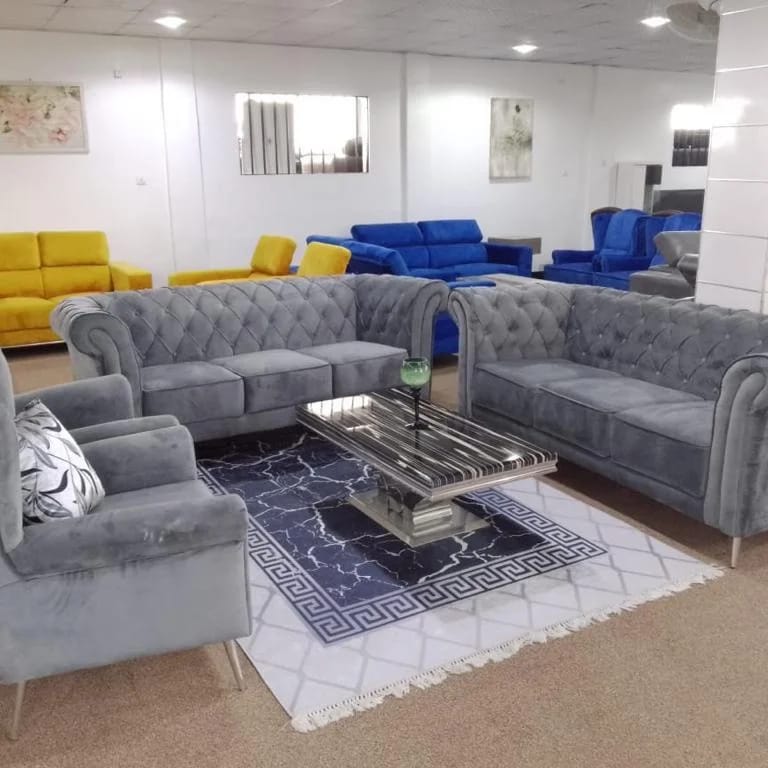 Salon Royal 8 Places – Élégance & Confort Haut de Gamme