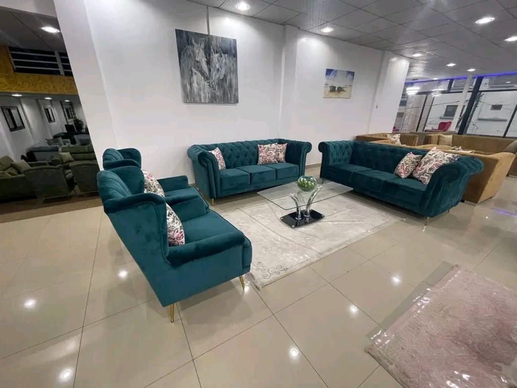 Salon Royal 8 Places – Élégance & Confort Haut de Gamme