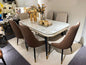 Table a manger marbre