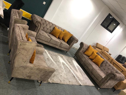 Salon Royal 8 Places – Élégance & Confort Haut de Gamme
