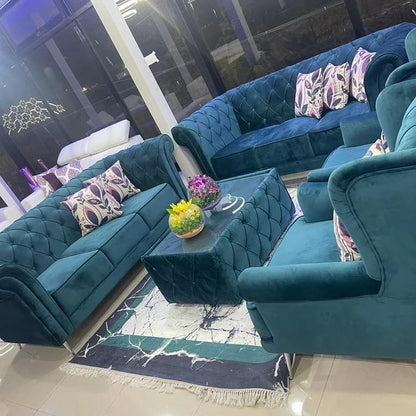 Salon Royal 8 Places – Élégance & Confort Haut de Gamme