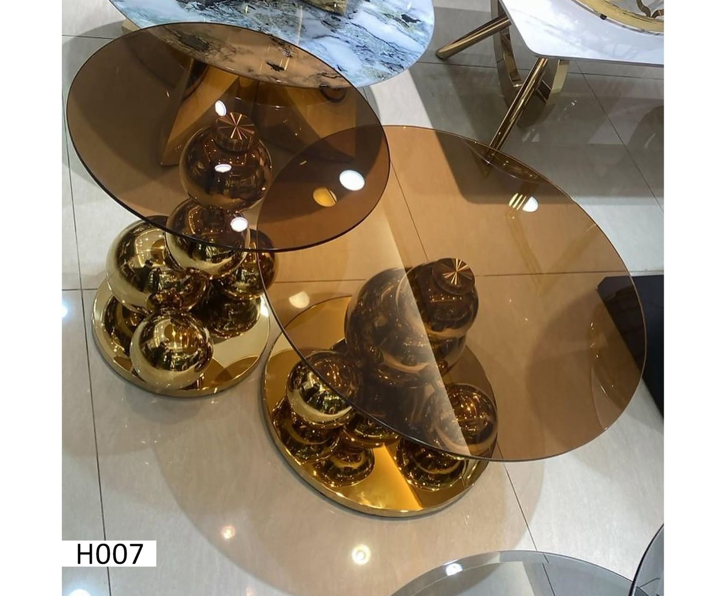 Table basse luxe
