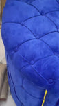 Salon 8 place capitonnage bleu