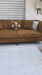 Salon tissu bouclette
