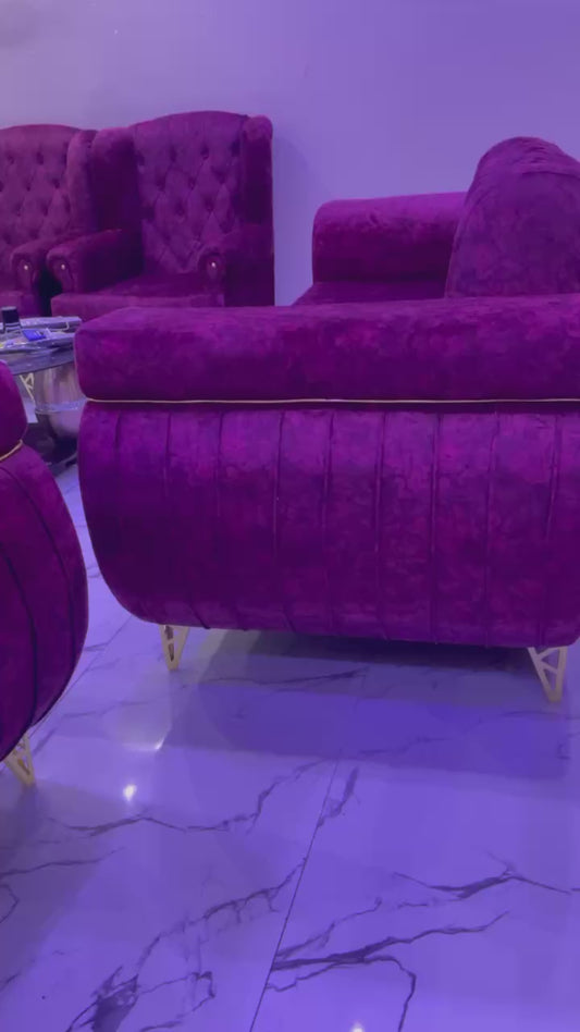 Salon 8 place rouge bordeaux