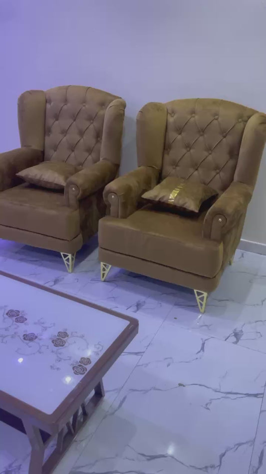 Salon 8 place marron